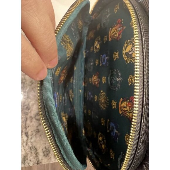Harry Potter TRILOGY SERIES 2 Triple Pocket Loungefly Wizardry Mini Backpack NWT - Picture 6 of 12